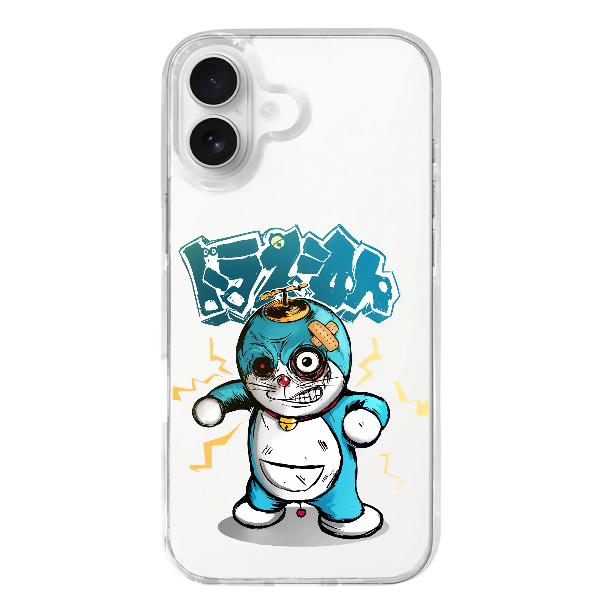 ドラえもん グッズドラえもん - iPhone 17シリーズ 透明スマホケース – 薄型・耐衝撃・精密フィット保護カバー